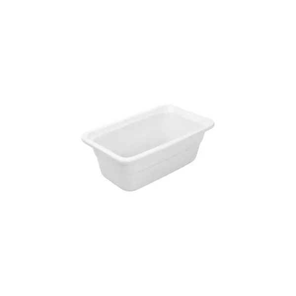Trenton Porcelain Gastronorm Food Pan - 1/4 Size 165x265x100mm