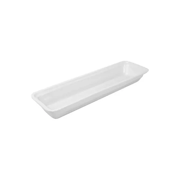 Trenton Porcelain Gastronorm Food Pan - 2/4 Size 162x530x65mm