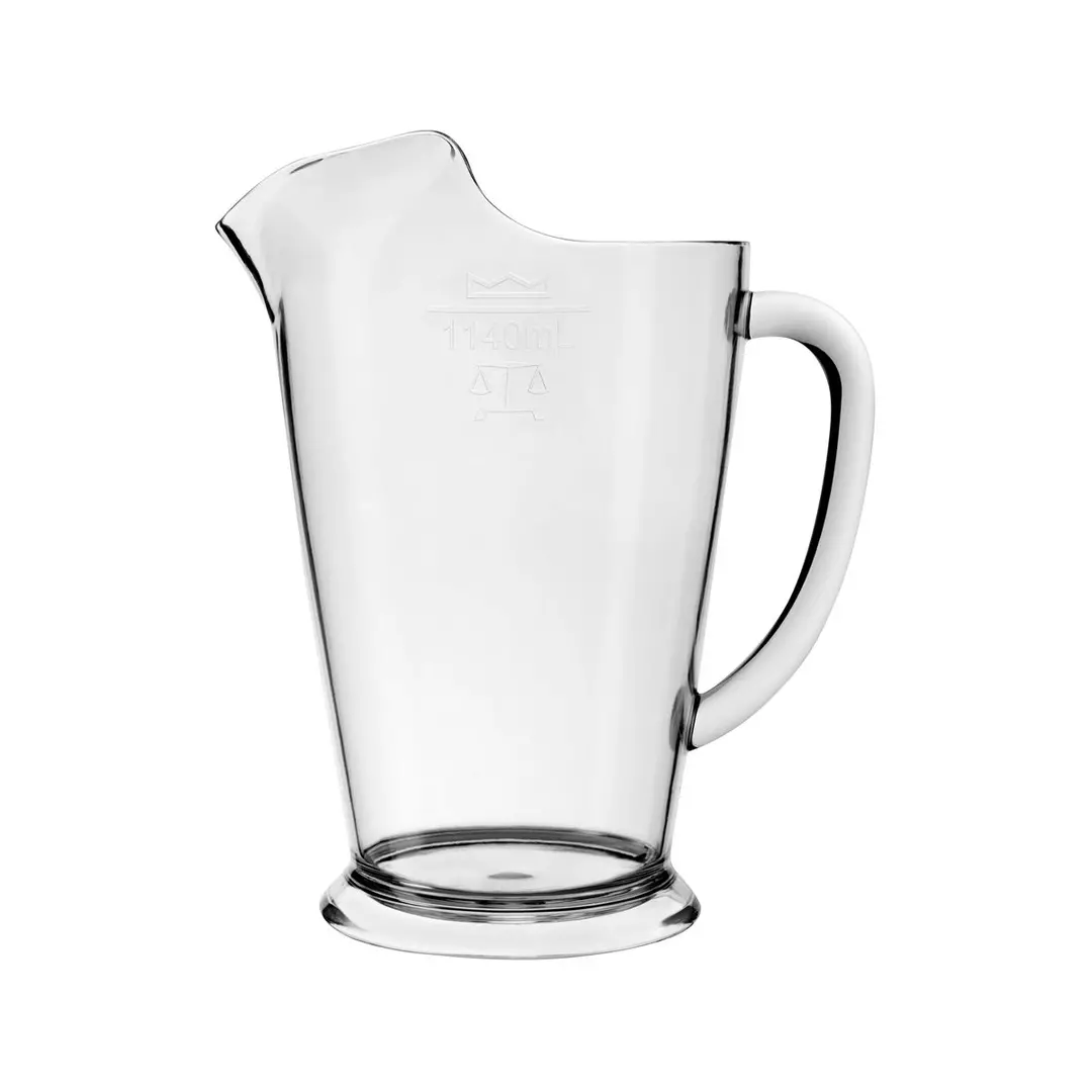 Crown Polycarbonate Jugs with Ice Lip Polycarbonate 139mm