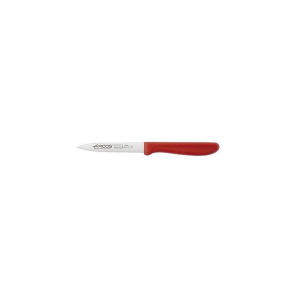 Arcos Gènova Paring Knife Serrated Blade Red
