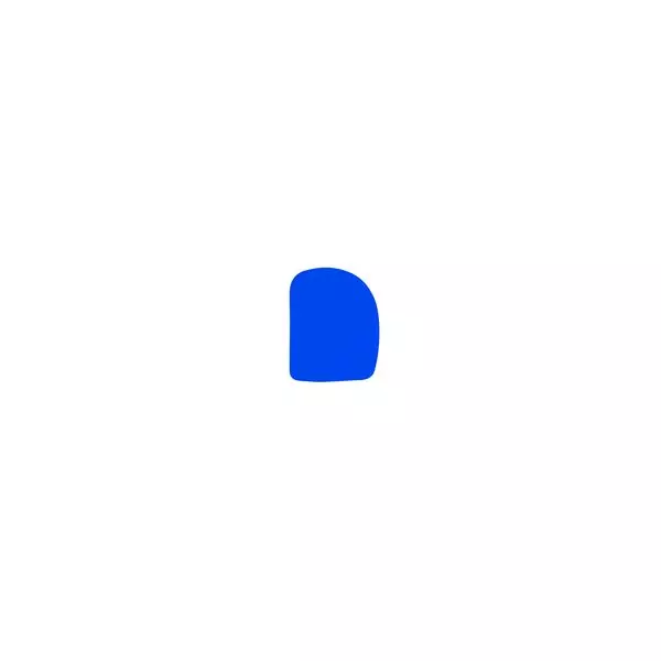 Trenton Curved Dough Scraper Blue
