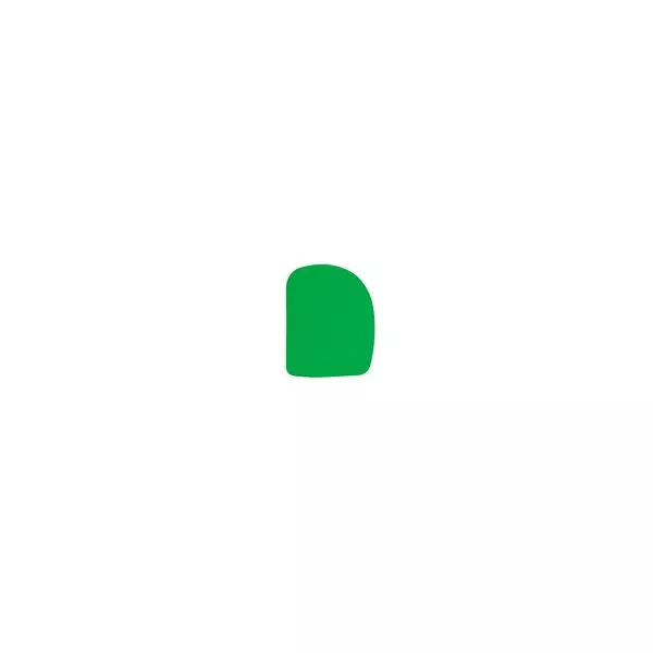 Trenton Curved Dough Scraper Green