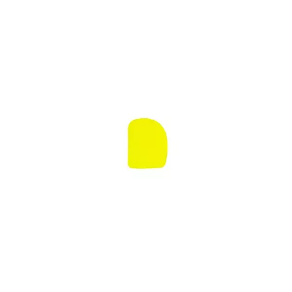 Trenton Curved Dough Scraper Yellow