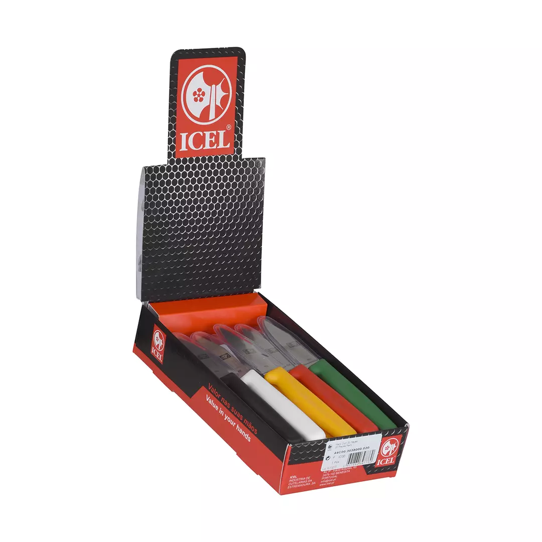 Icel Counter Display Units Paring Knife - 20pcs