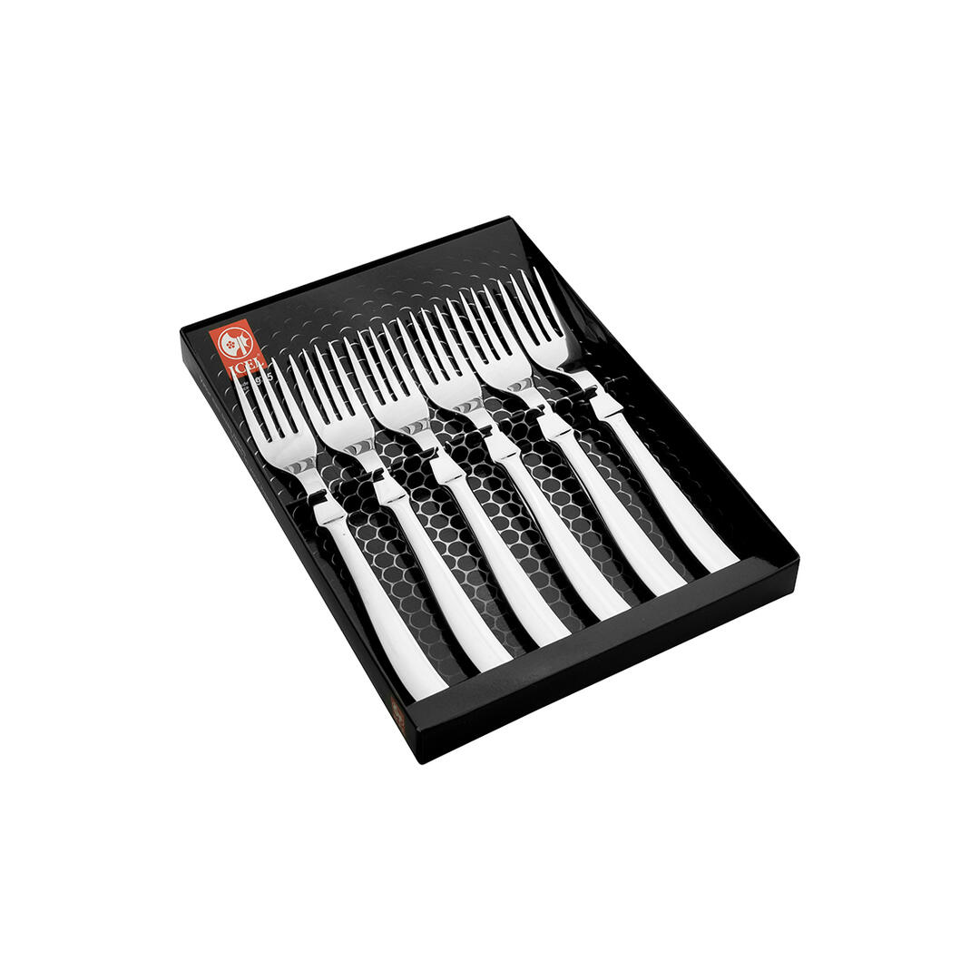 Icel Gift Boxed Steak Fork Set - 6pcs