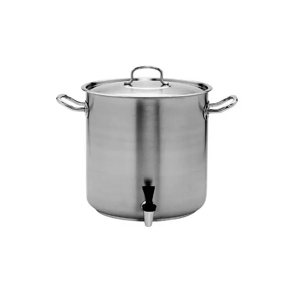 Pujadas Stockpot With Cover and Tap "INOX-PRO" 34ml