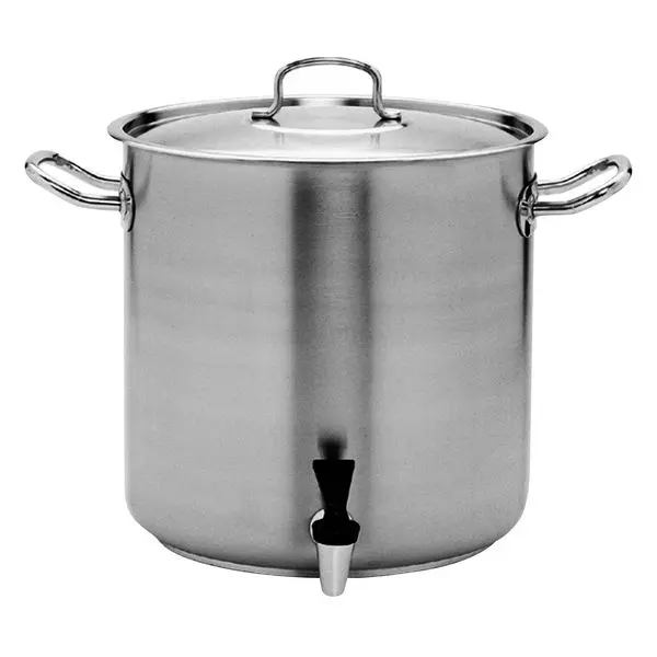 Pujadas Stockpot With Cover and Tap "INOX-PRO" 72ml