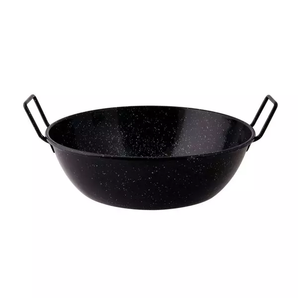 Pujadas Deep Pan - Enamelled 400mm