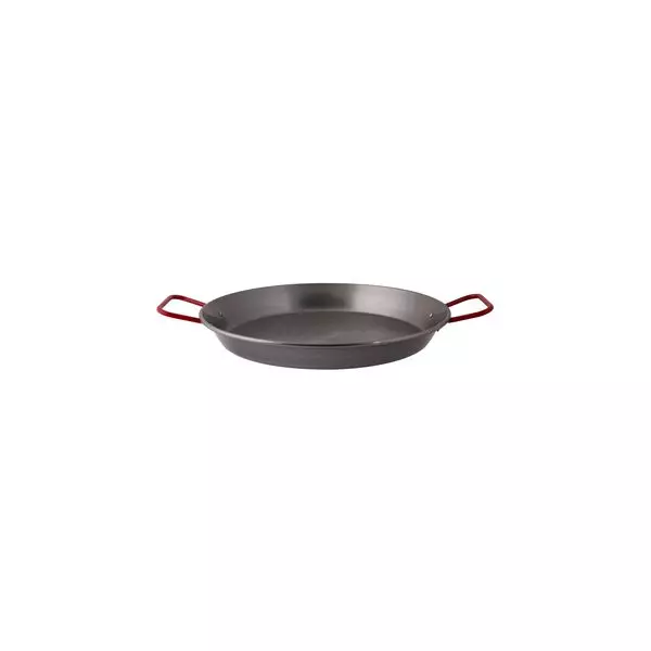Pujadas Paella Pan - Black Steel 300mm