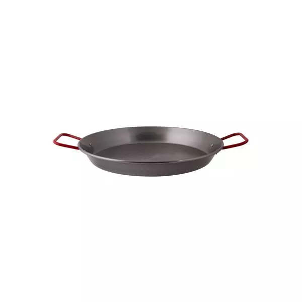 Pujadas Paella Pan - Black Steel 550mm