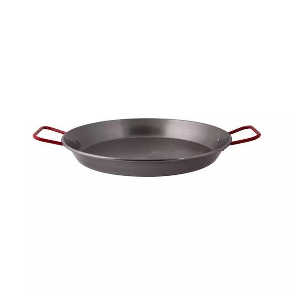 Pujadas Paella Pan - Black Steel 650mm
