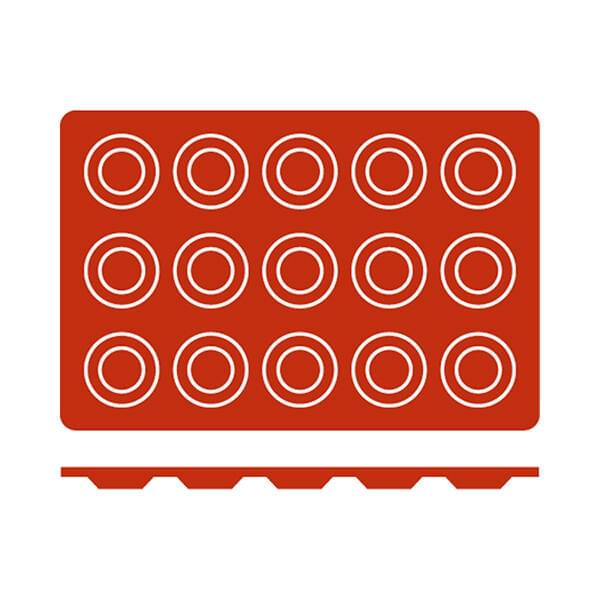 Frenti Silicone Mould - Mini Tartaleta 15 Cup 20ml