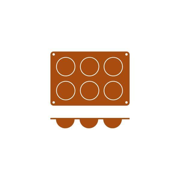 Frenti Silicone Mould - Bola 6 Cup 80ml