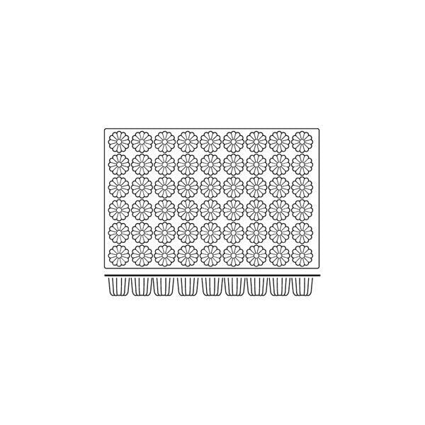 Frenti Silicone Mould - Canneles 54 Cup 80ml