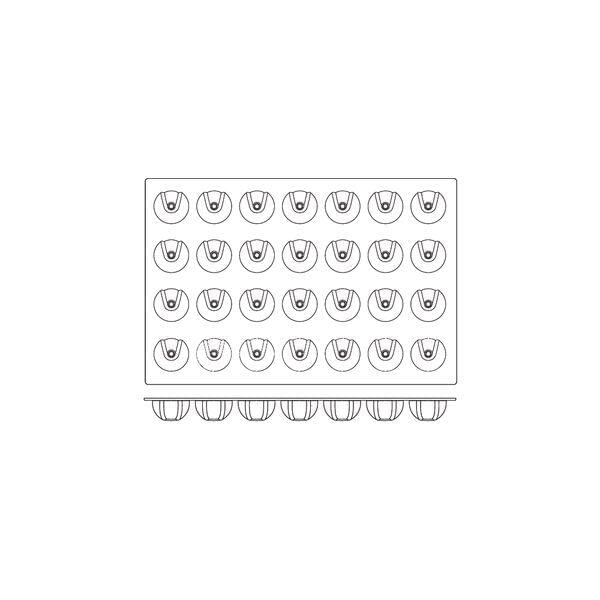 Frenti Silicone Mould - Ecypse 28 Cup 100ml