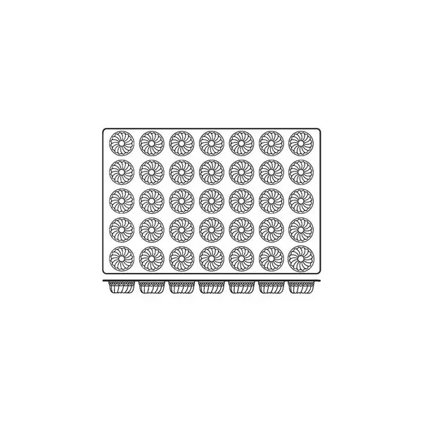 Frenti Silicone Mould - Gugelhupf 35 Cup 90ml