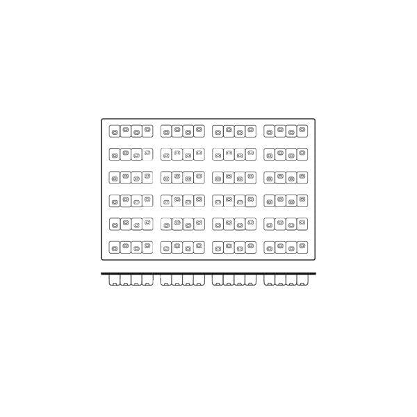 Frenti Silicone Mould - Kubriqub 24 Cup 103ml
