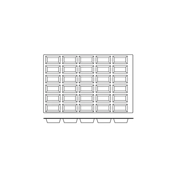 Frenti Silicone Mould - Mini Cake 30 Cup 110ml