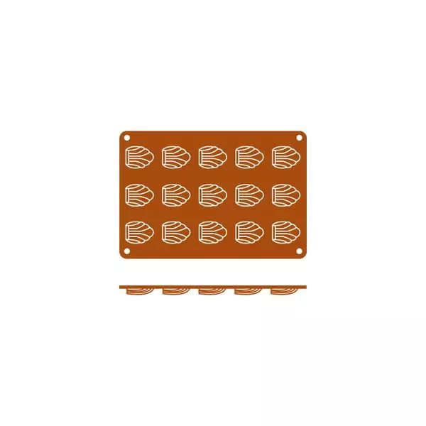 Frenti Silicone Mould - Madalena 15 Cup 10ml