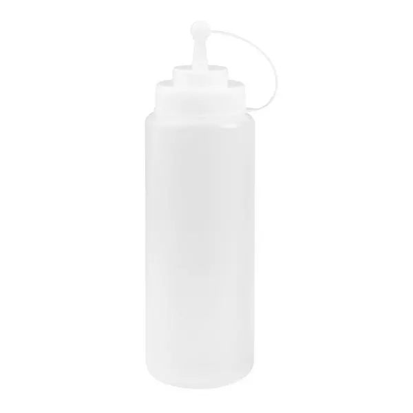 Trenton Squeeze Bottle with Cap 1L Clear