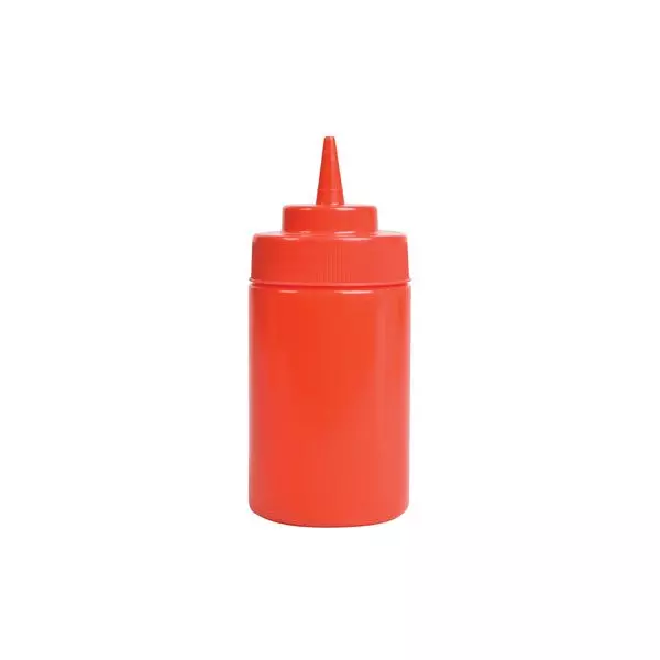 Trenton Squeeze Bottle 360ml Red