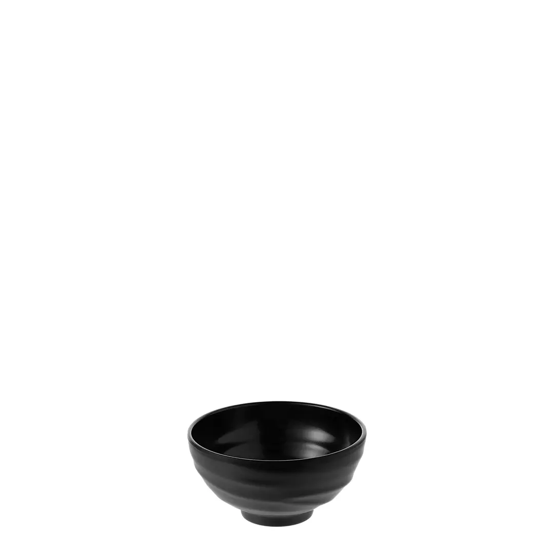 COU Matte Black Round Bowl 480ml