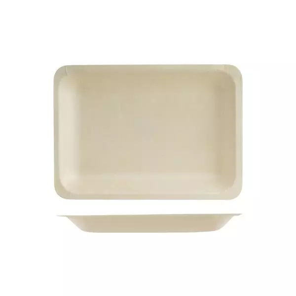 Trenton Bio Wood Rectangular Plate 475120