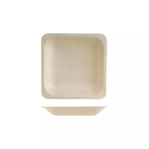 Trenton Bio Wood Square Bowl