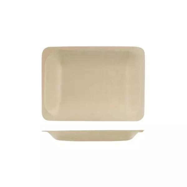 Trenton Bio Wood Rectangular Plate 475220