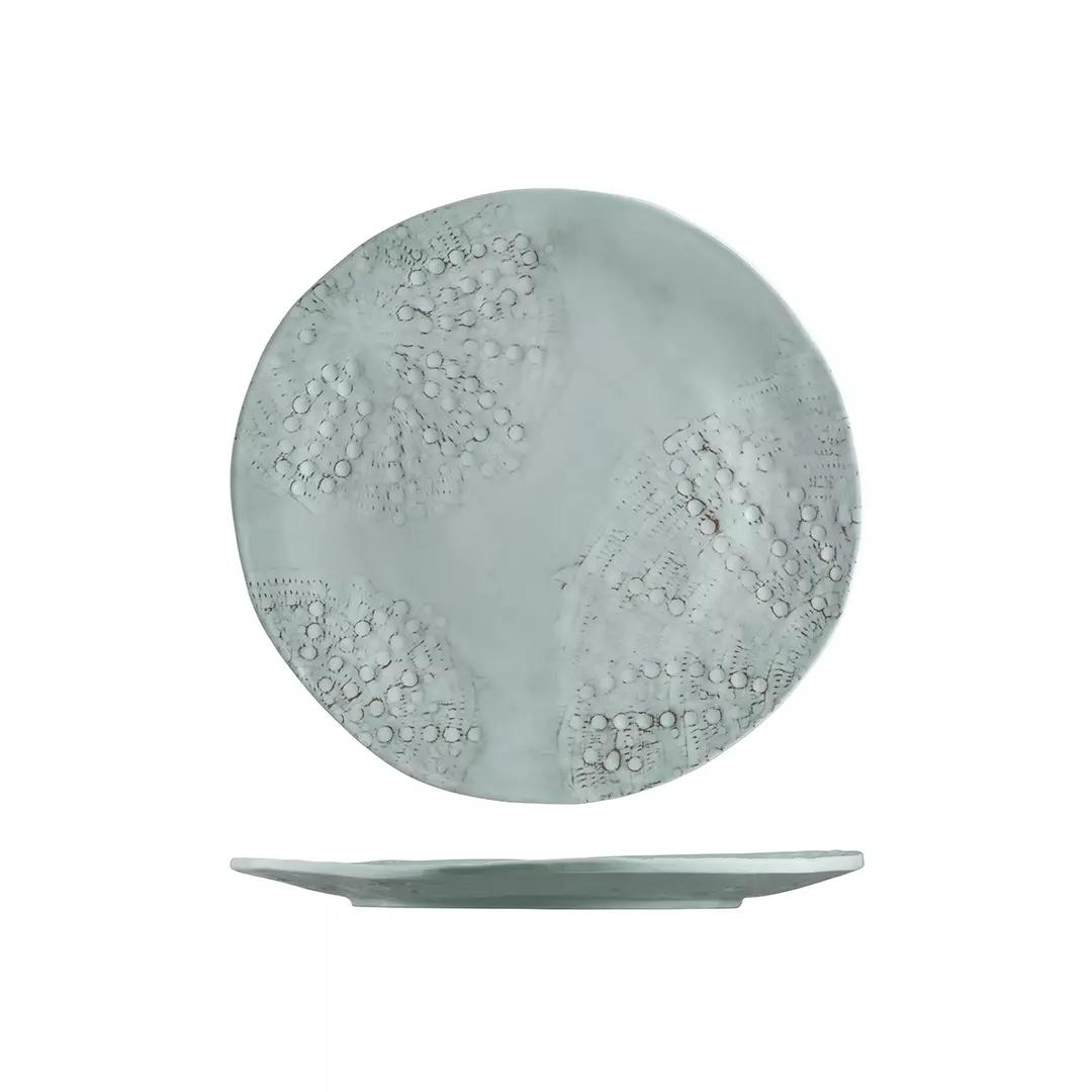 Fortessa Melamine Round Coupe Plate 280mm Mint