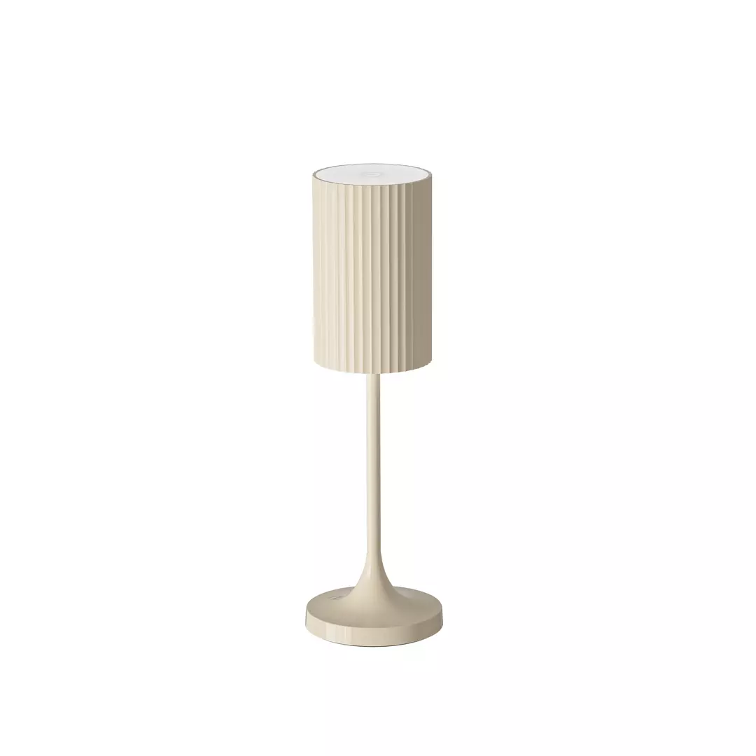 Lampa Vino Micro 200mm LED Cordless Lamp Ceramic Cream White