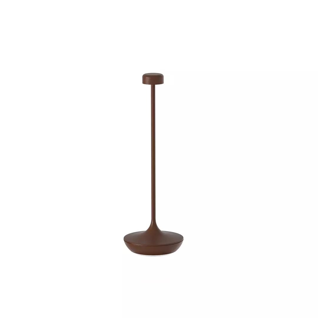 Lampa Deca Micro 250mm LED Cordless Lamp Corten