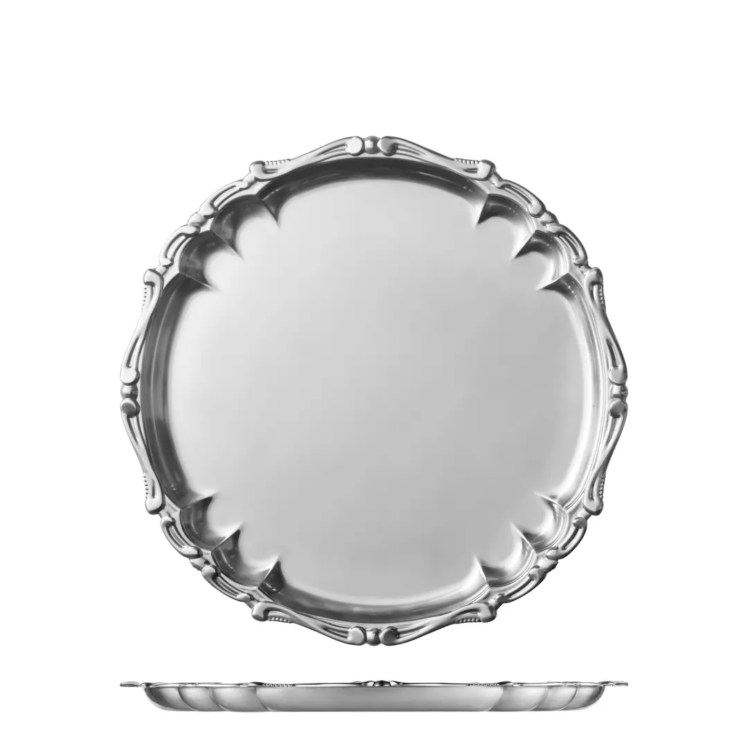 Moda Serving Deco Round Tray 300mm