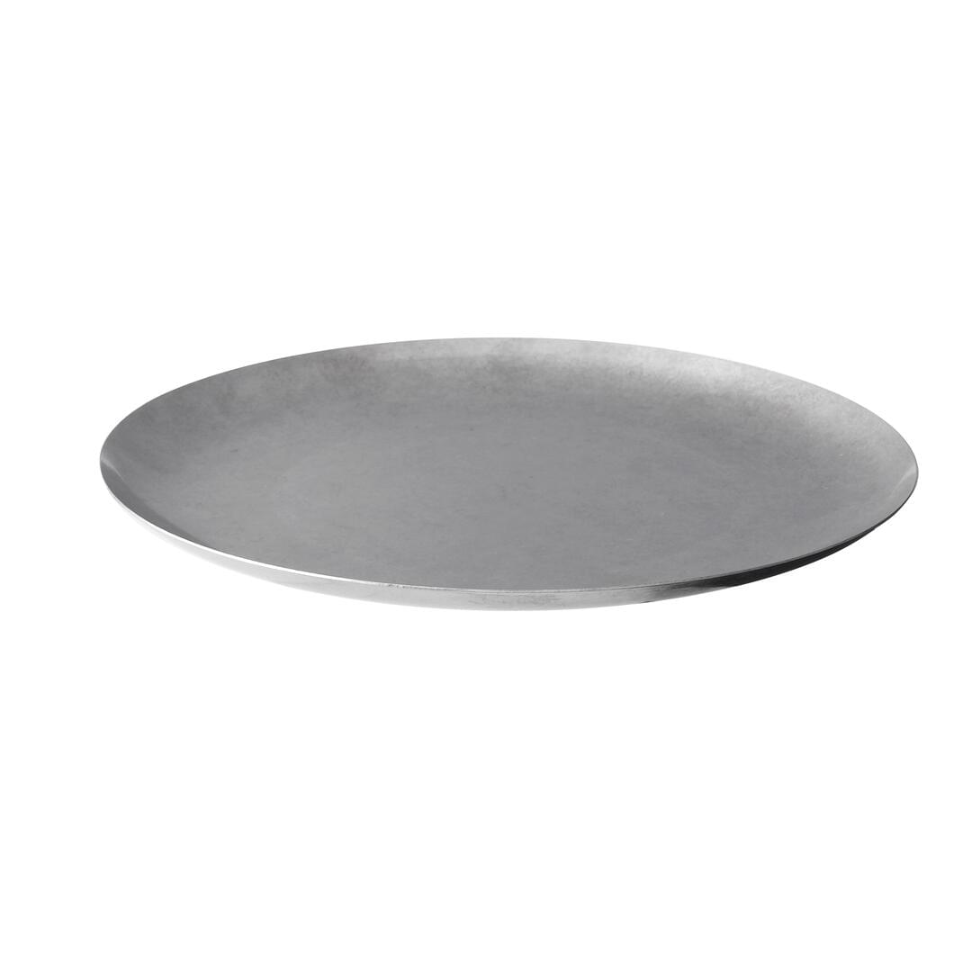 Moda Vintage Stainless Steel Oval Plate - Trenton International