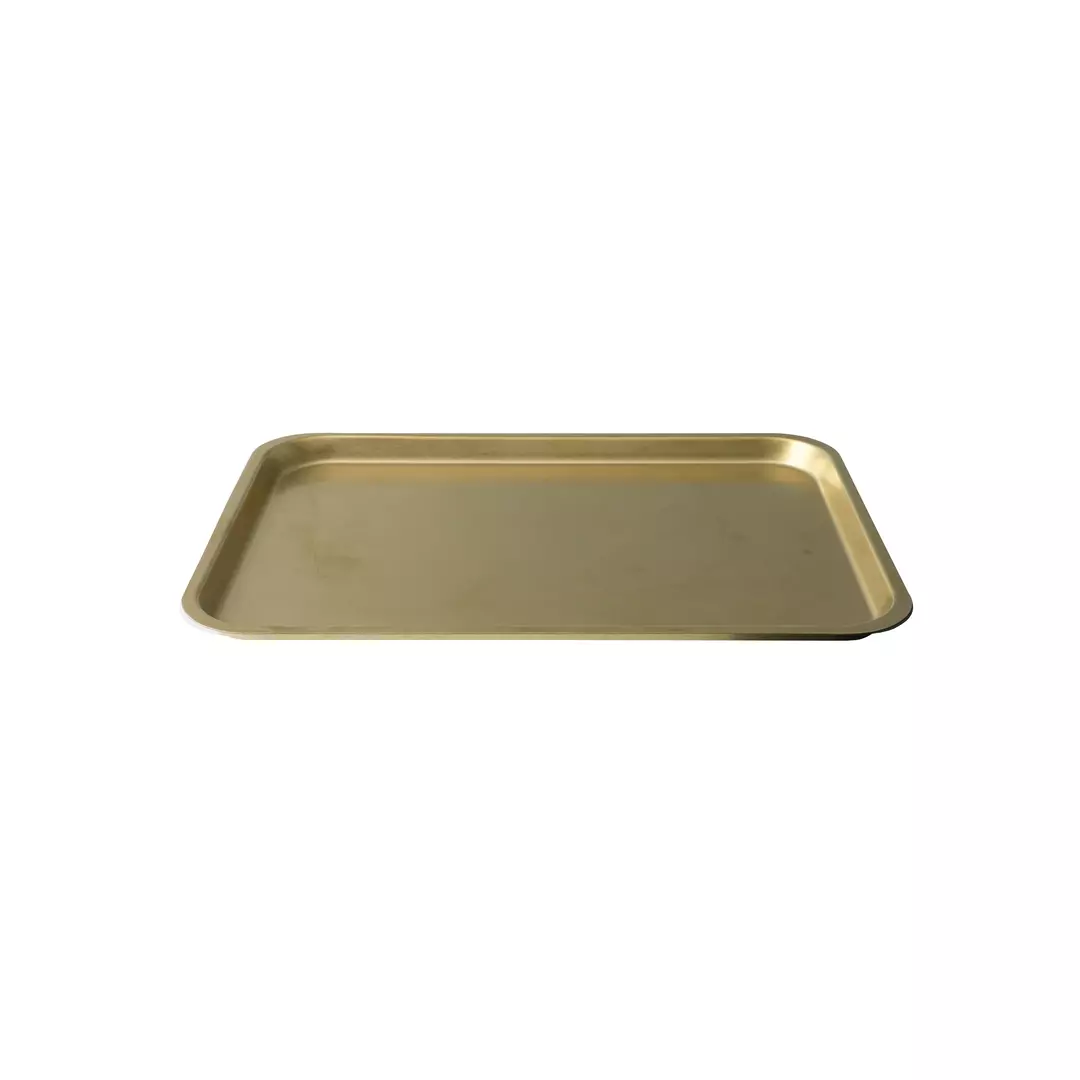 Moda Vintage Gold Rectangular Tray 200x280x13mm