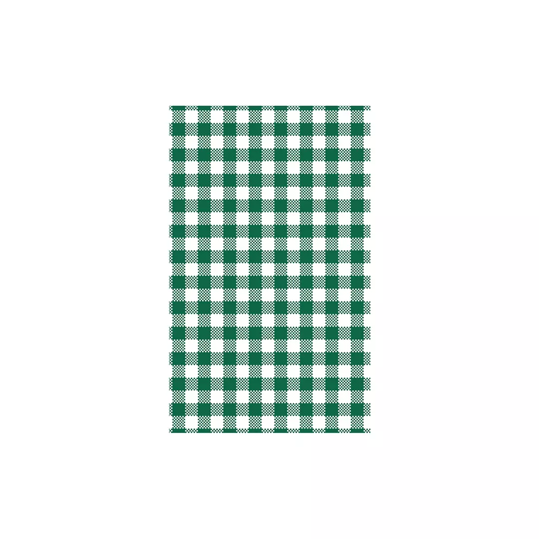 Moda Greaseproof Paper & Pockets Green Gingham