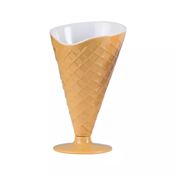 Trenton Ice Cream / Fries Holder Yellow
