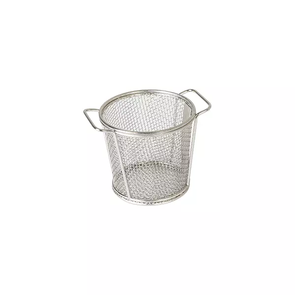 Moda Round Service Basket 90mm Stainless Steel 73717