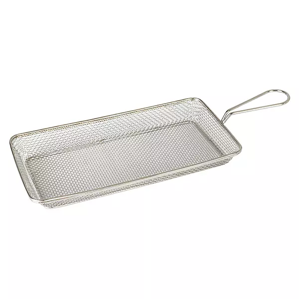Moda Rectangular Service Basket 160x285x30mm Stainless Steel
