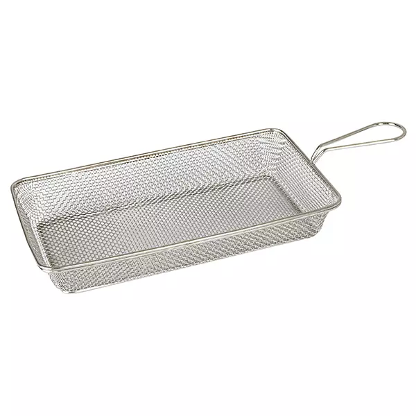Moda Rectangular Service Basket 160x285x50mm Stainless Steel
