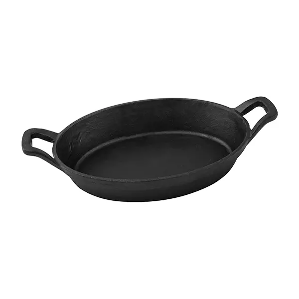 Moda Provence Cast Iron Presentation Pieces Oval Gratin 153x220x46mm