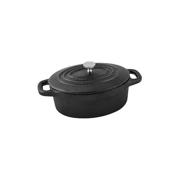 Moda Provence Cast Iron Presentation Pieces Mini Oval Casserole 100x125x50mm