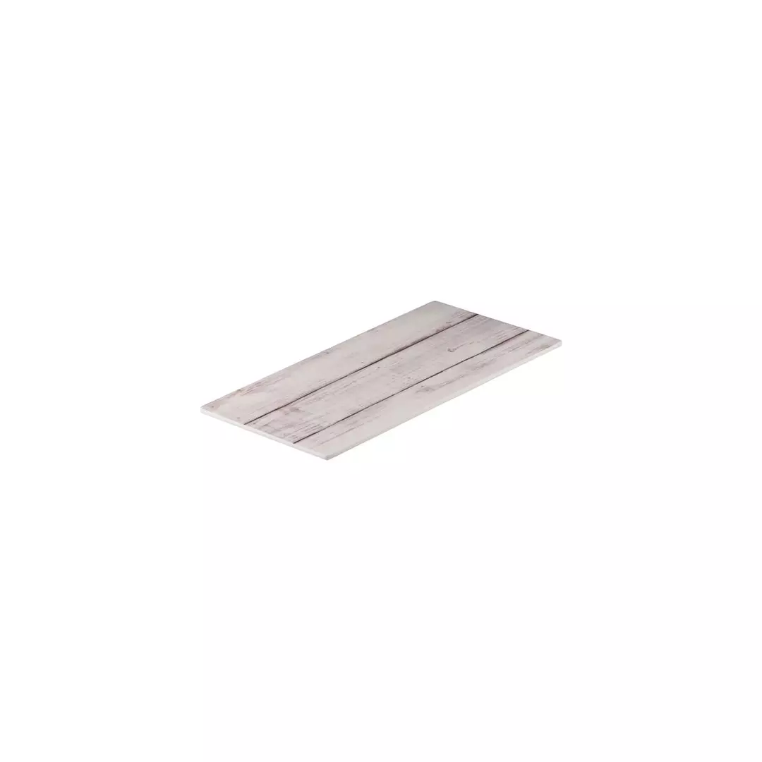 Whitewash Flat Rectangular Platter (91870)