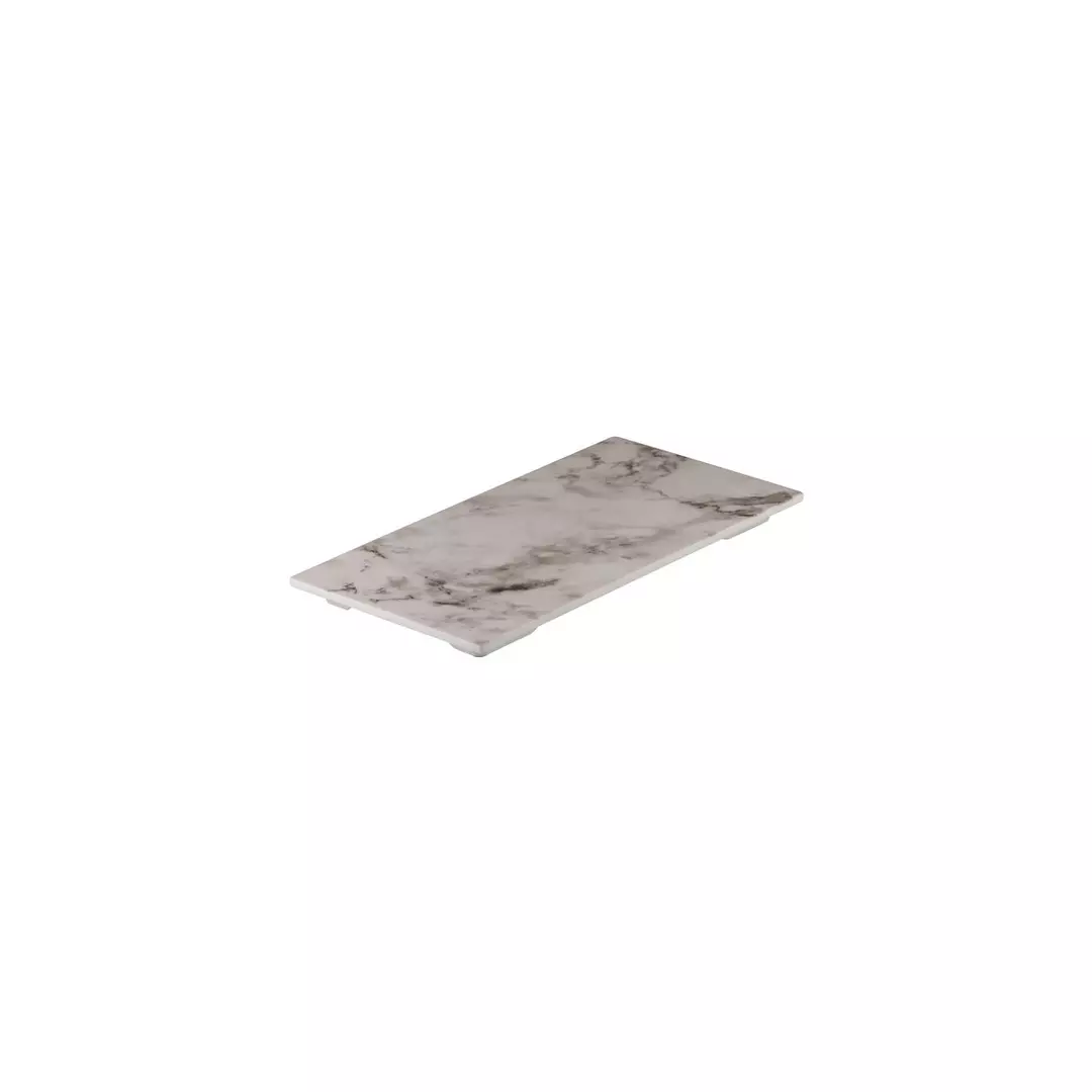 White Marble Rectangular Platter (91770)