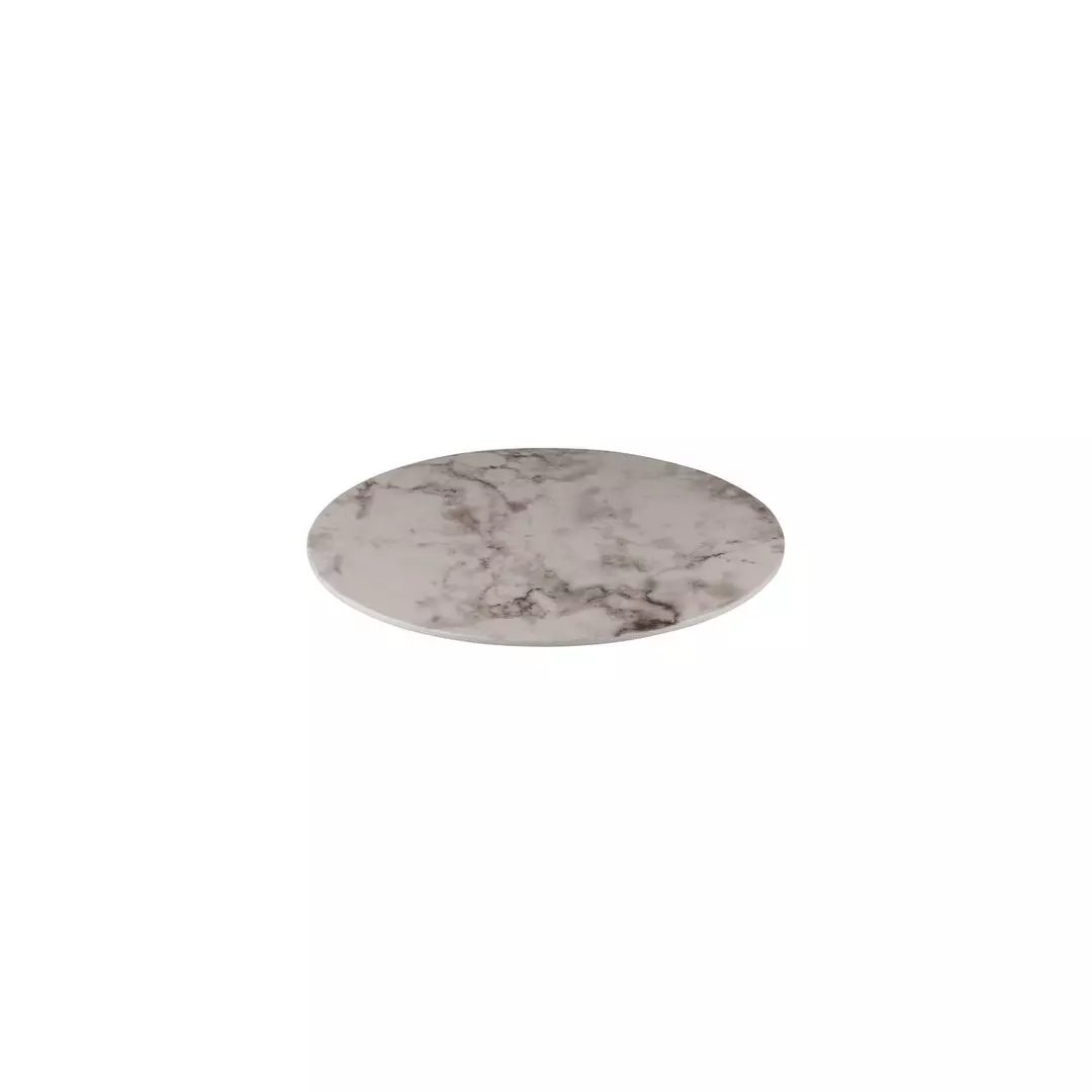 White Marble Round Platter