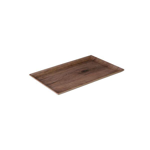 Trenton Ryner Melamine Wood Deco Rectangular Platter 91846