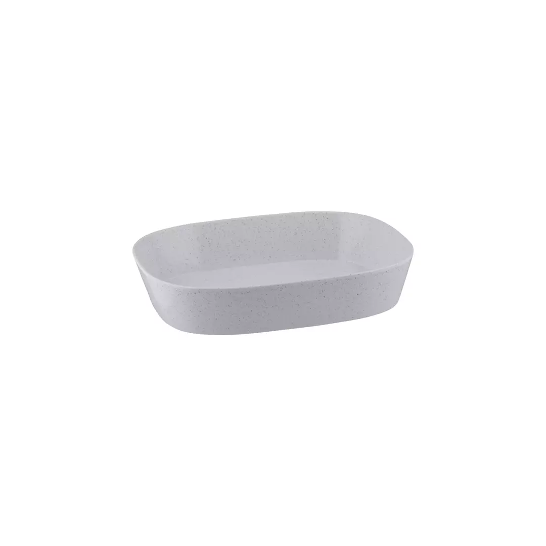 Stone White 1/2 Size Rectangular Dish (916622-W)