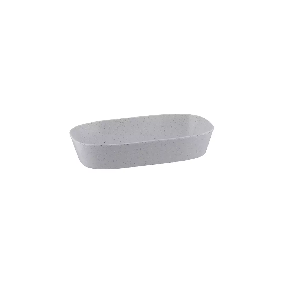 Stone White 1/3 Size Rectangular Dish (916632-W)