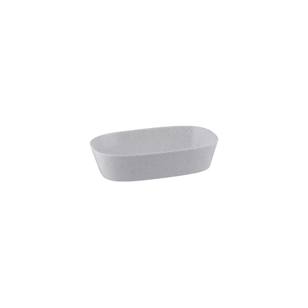 Stone White 1/4 Size Rectangular Dish (916642-W)