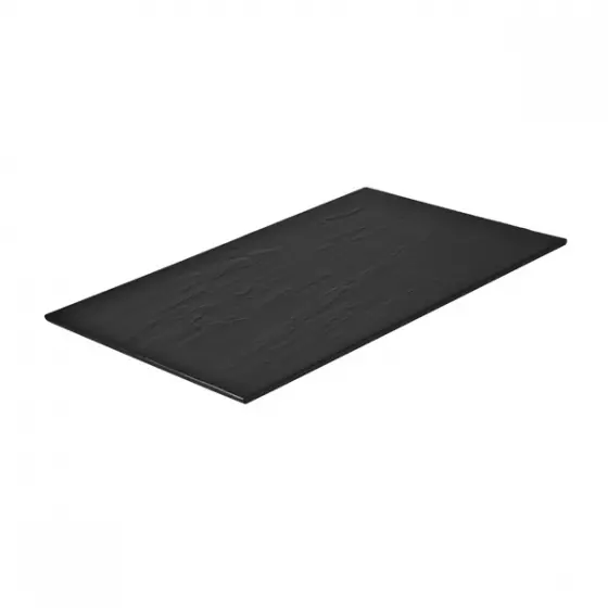Black Taroko Flat Rectangular Platter (91563)